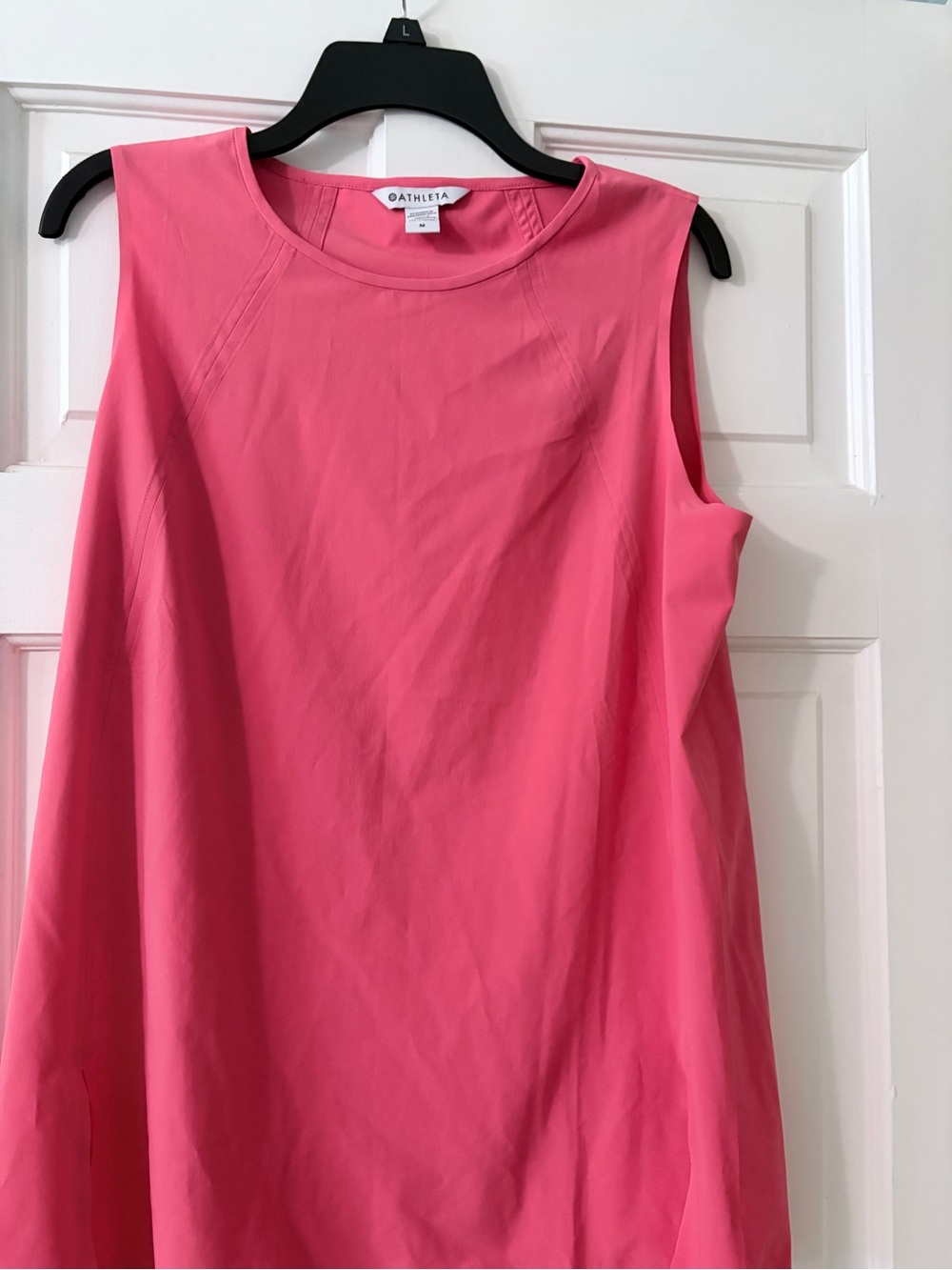 Athleta Bright Pink A-Line Sleeveless Tank